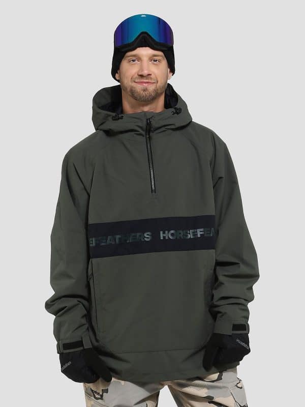 Horsefeathers Gordie Anorak urban olive