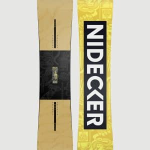 Nidecker Sensor Team 2025 Snowboard mustard