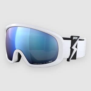 POC Fovea Mid Blixten White Goggle partly sunny blue