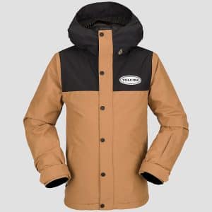Volcom Stone.91 Insulated Kids Jacke caramel