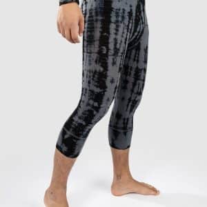 Mons Royale Merino Cascade Flex 3/4 Legging Funktionshose grey tie dye