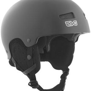 TSG Arctic Kraken Solid Color Helm satin black