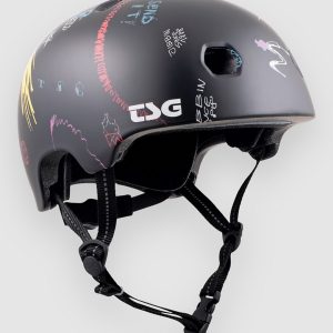 TSG Meta Graphic Design Helm black drip / in