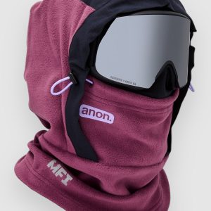 Anon MFI Fleece Hood deep cherry