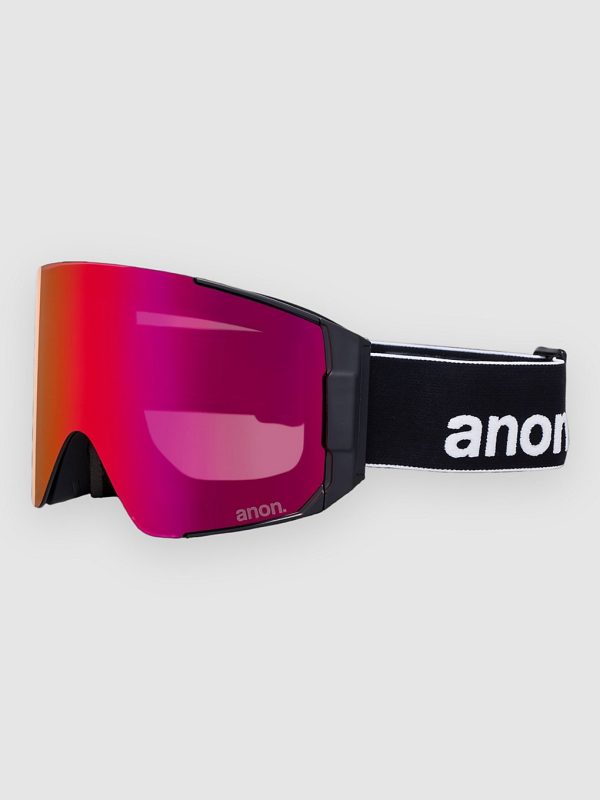 Anon Sync Black +Bonus Lens +Mfi Goggle prcv sun red