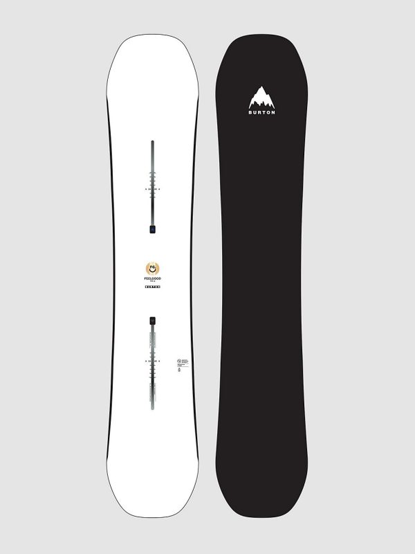 Burton Feelgood Flying V 146 2023 Snowboard white