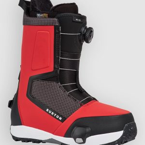 Burton Highshot So 2027 Step On Boots geranium red grid / black