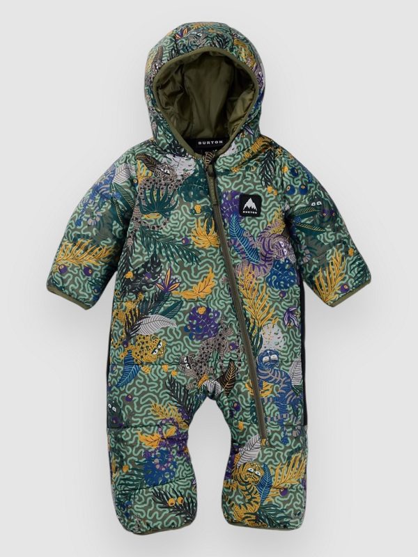 Burton Infants Buddy Bunting Kids Overall jungle cats
