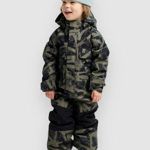 Burton One Piece Kids Overall forest city streets