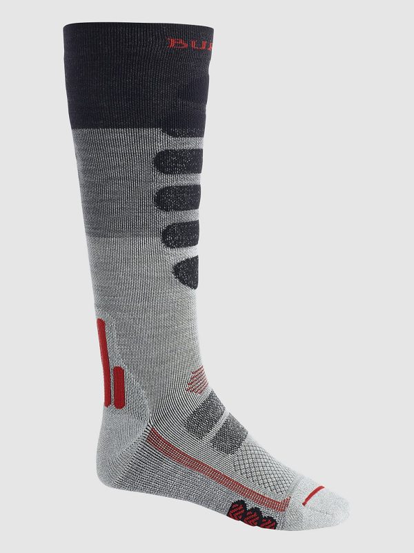 Burton Prf Pls Lwt Funktionssocken gray heather block