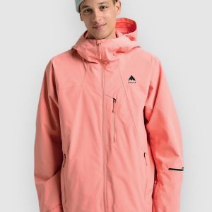 Burton Reserve 2L Jacke sunrise coral