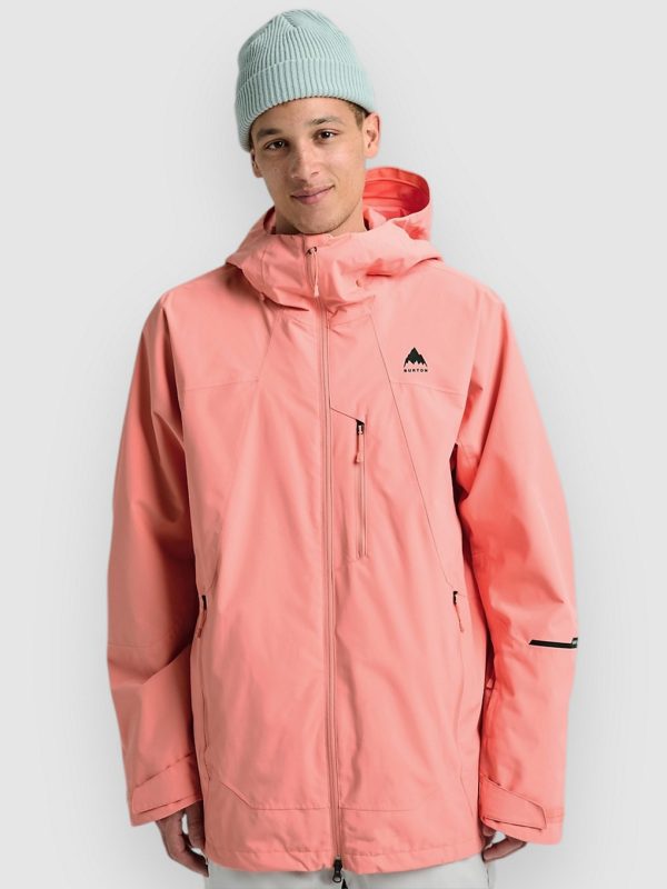 Burton Reserve 2L Jacke sunrise coral