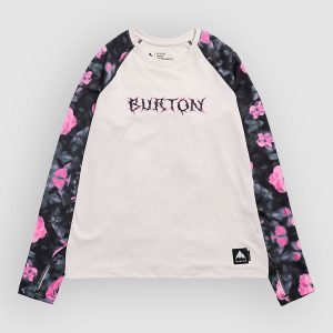 Burton Roadie Tech Crew Funktionsshirt shcwfl / stowht