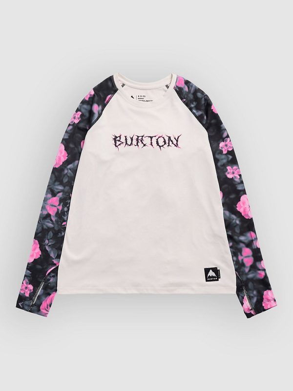 Burton Roadie Tech Crew Funktionsshirt shcwfl / stowht