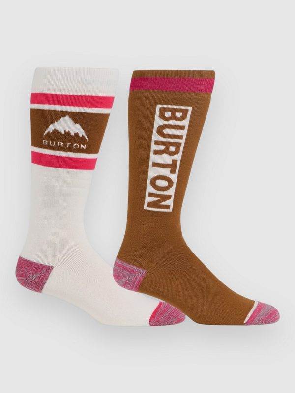Burton Weekend Midweight 2Pk Funktionssocken chestnut brown