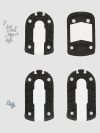 Full Tilt FTE Ascendant 5355 Soles 26.5-30.5 Large Ski white / black