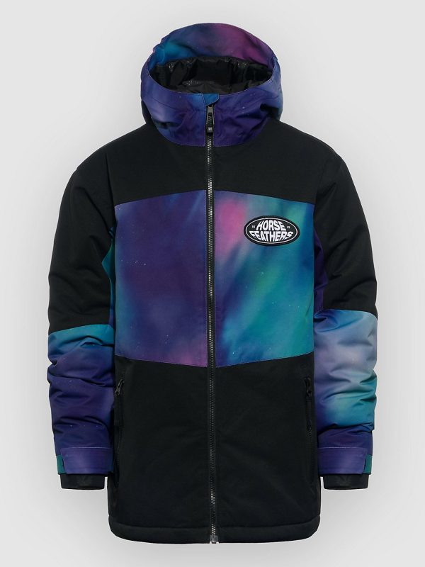 Horsefeathers Juno Kids Jacke black / aurora