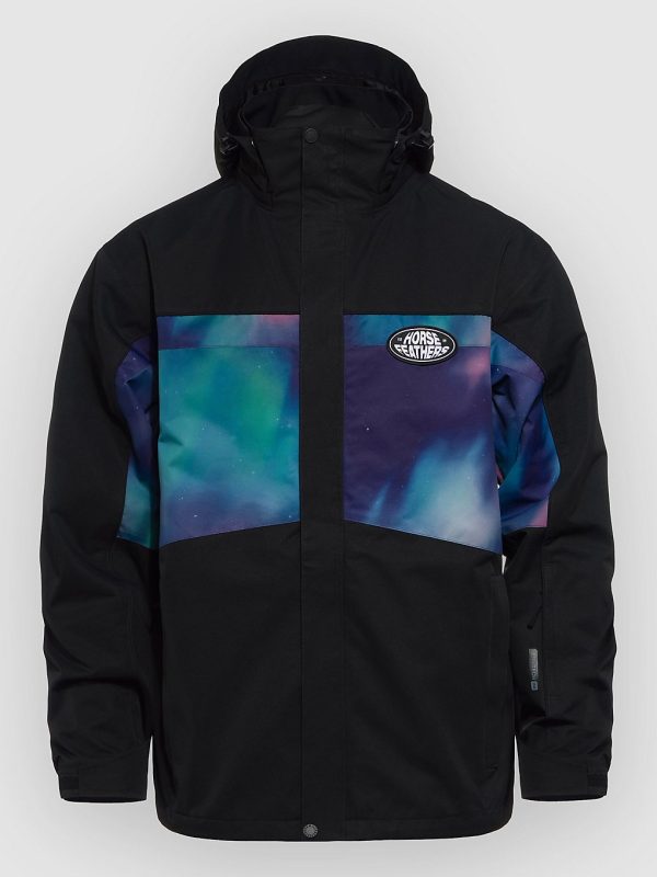Horsefeathers Morris Jacke black / aurora