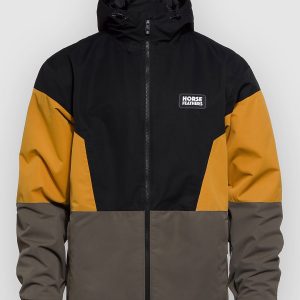 Horsefeathers Trent Jacke black / yellow blaze