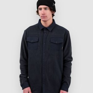 Jones Snowboards December Rec Fleece Pullover stealth black