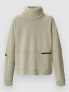 Jones Snowboards Flagship Rec Grid 1/2 Zip Fleecejacke smoke gray
