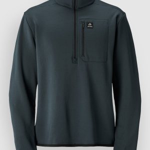 Jones Snowboards Flagship Rec Grid Fleece Pullover dawn blue