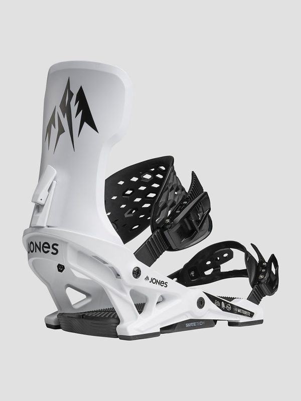 Jones Snowboards Meteorite Snowboard-Bindung snow white