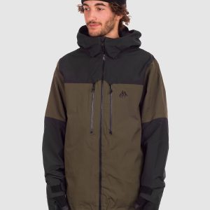 Jones Snowboards Mountain Surf Parka pine green