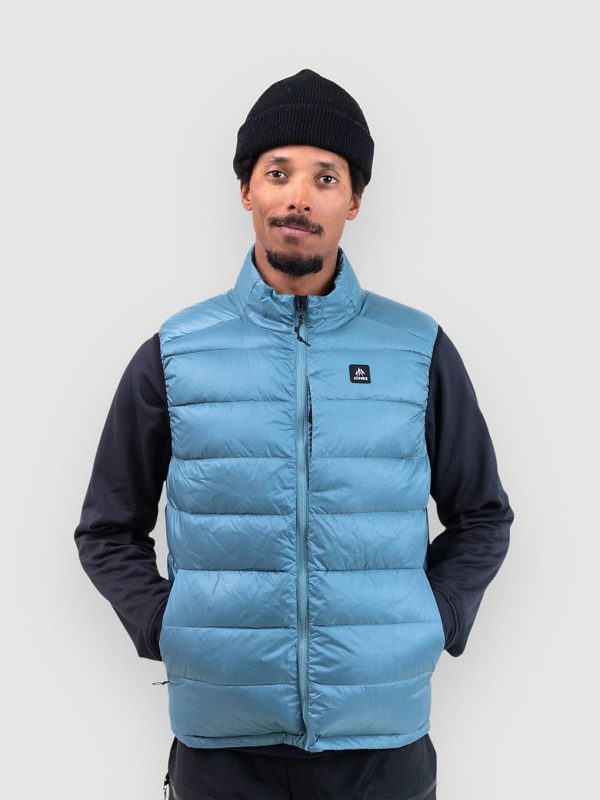 Jones Snowboards Re-Up Down Rec Fleeceweste atlantic blue