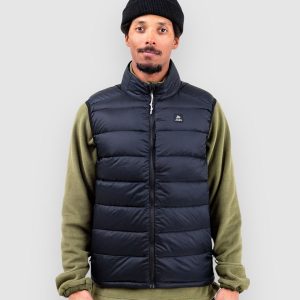 Jones Snowboards Re-Up Down Rec Fleeceweste stealth black