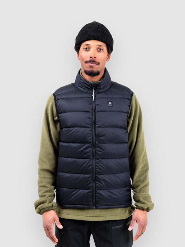 Jones Snowboards Re-Up Down Rec Fleeceweste stealth black