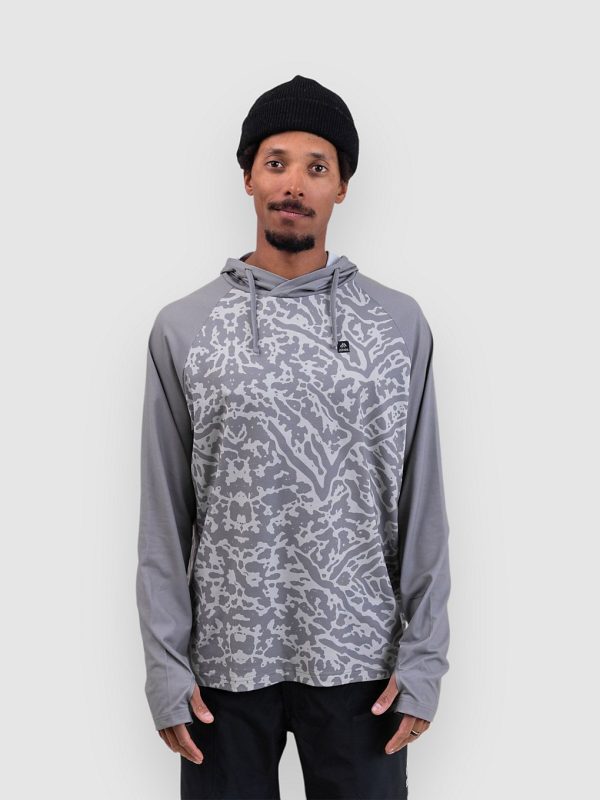 Jones Snowboards Shasta Rama Rec Fleecejacke smoke gray