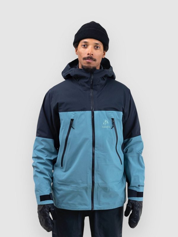 Jones Snowboards Shralpinist Gore-Tex Rec Jacke atlantic blue