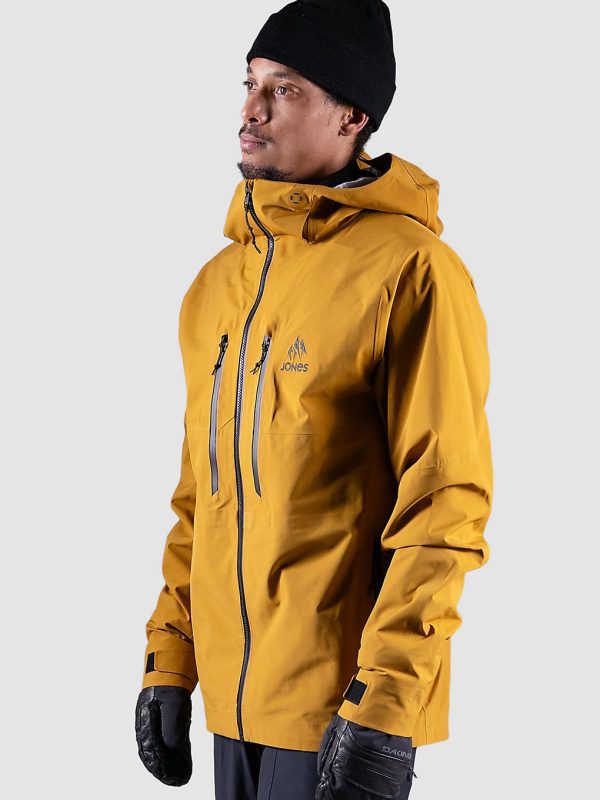 Jones Snowboards Shralpinist Gtx Rec Jacke sierra brown
