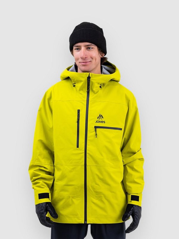 Jones Snowboards Shralpinist Str Rec Jacke lime green
