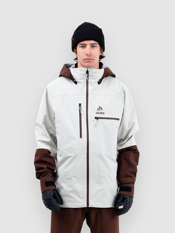 Jones Snowboards Shralpinist Str Rec Jacke smoke gray