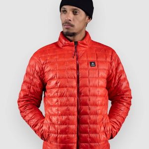 Jones Snowboards Ult Re-Up Down Rec Fleecejacke lava red