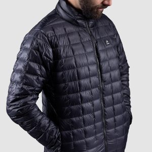 Jones Snowboards Ult Re-Up Down Rec Fleecejacke stealth black