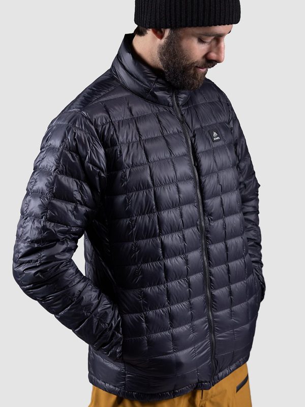 Jones Snowboards Ult Re-Up Down Rec Fleecejacke stealth black
