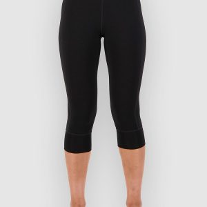 Mons Royale Merino Cascade Flex 3/4 Legging Funktionshose black