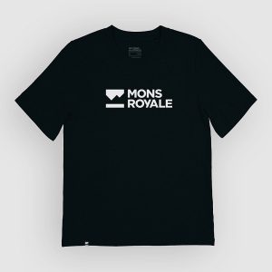 Mons Royale Merino Icon Relaxed Funktionsshirt black