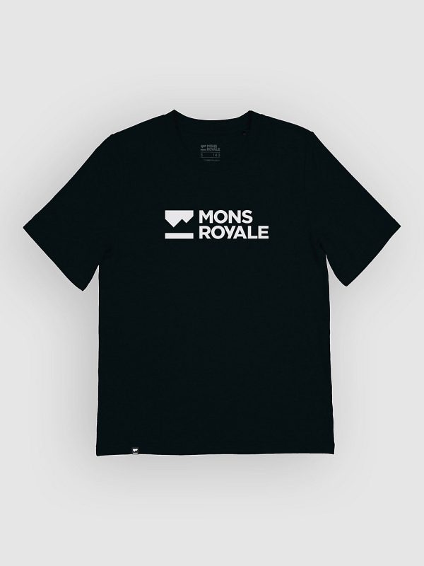 Mons Royale Merino Icon Relaxed Funktionsshirt black