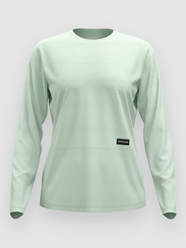 Ortovox 185 Merino Patch Funktionsshirt green acid 63401