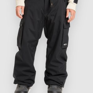 Quiksilver Snow Down Cargo Hose true black