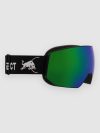 Red Bull SPECT Eyewear FINK Black Goggle brown with green mirror