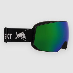 Red Bull SPECT Eyewear FINK Black Goggle brown with green mirror