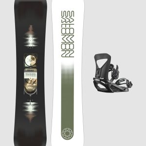 Salomon Pulse + Pact Black M 2026 Snowboard-Set uni