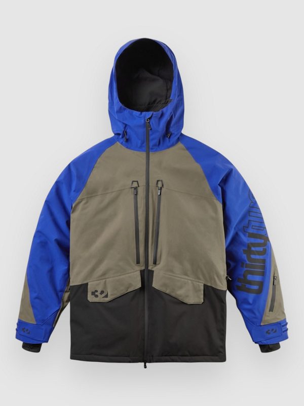 ThirtyTwo Lashed Insulated Fleecejacke blue