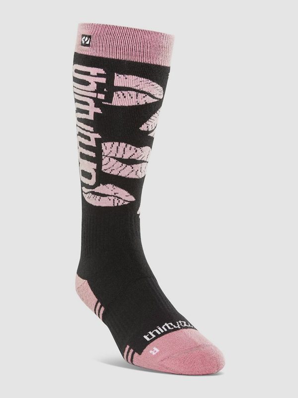 ThirtyTwo Merino Funktionssocken black / pink