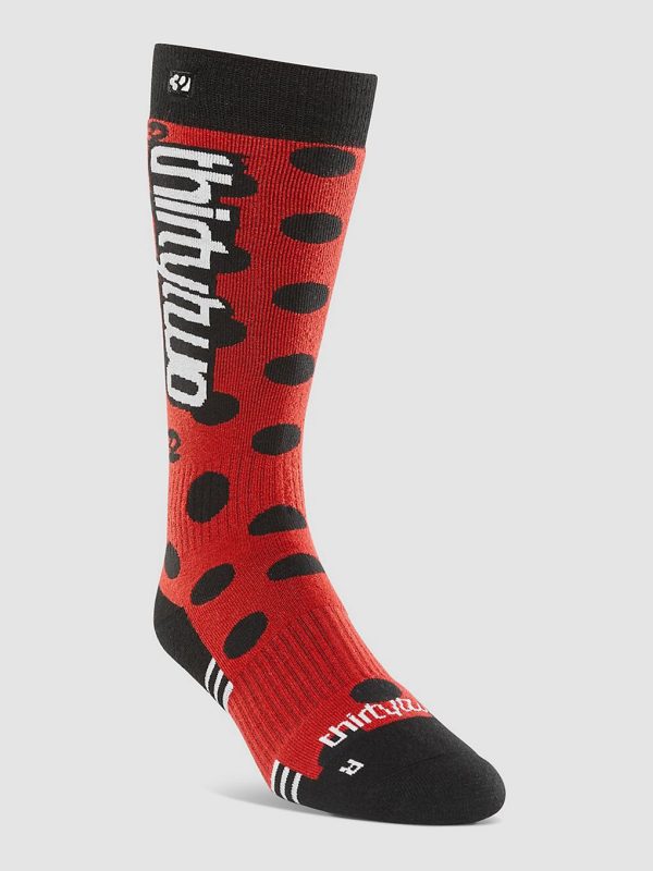 ThirtyTwo Merino Funktionssocken red / black